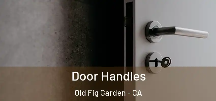 Door Handles Old Fig Garden - CA